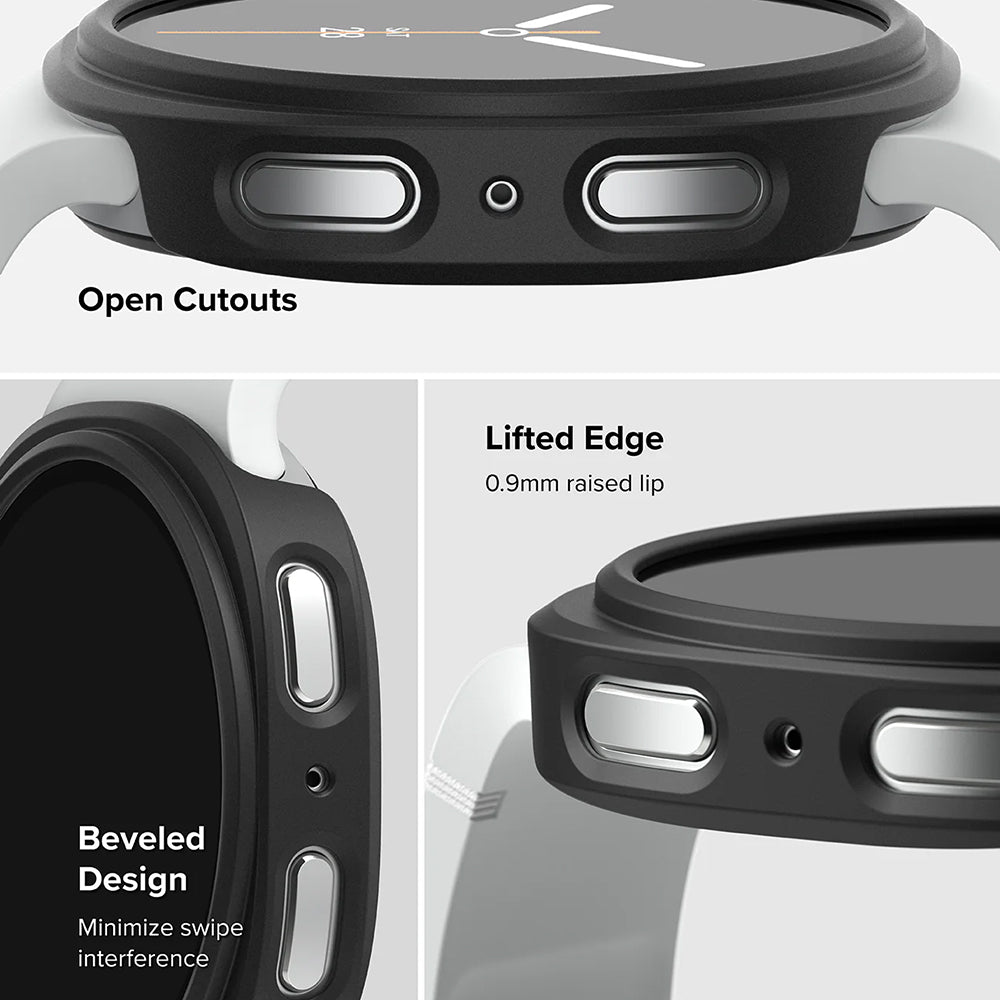 Puzdro Ringke Slim pre Samsung Galaxy Watch8 40mm, Sada 2 kusy, Matná čierna