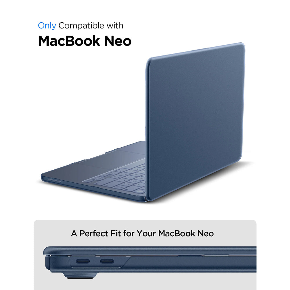 Obal Spigen Airskin pre Apple MacBook Neo 13 palcov, Priehľadný Matný ACS11543