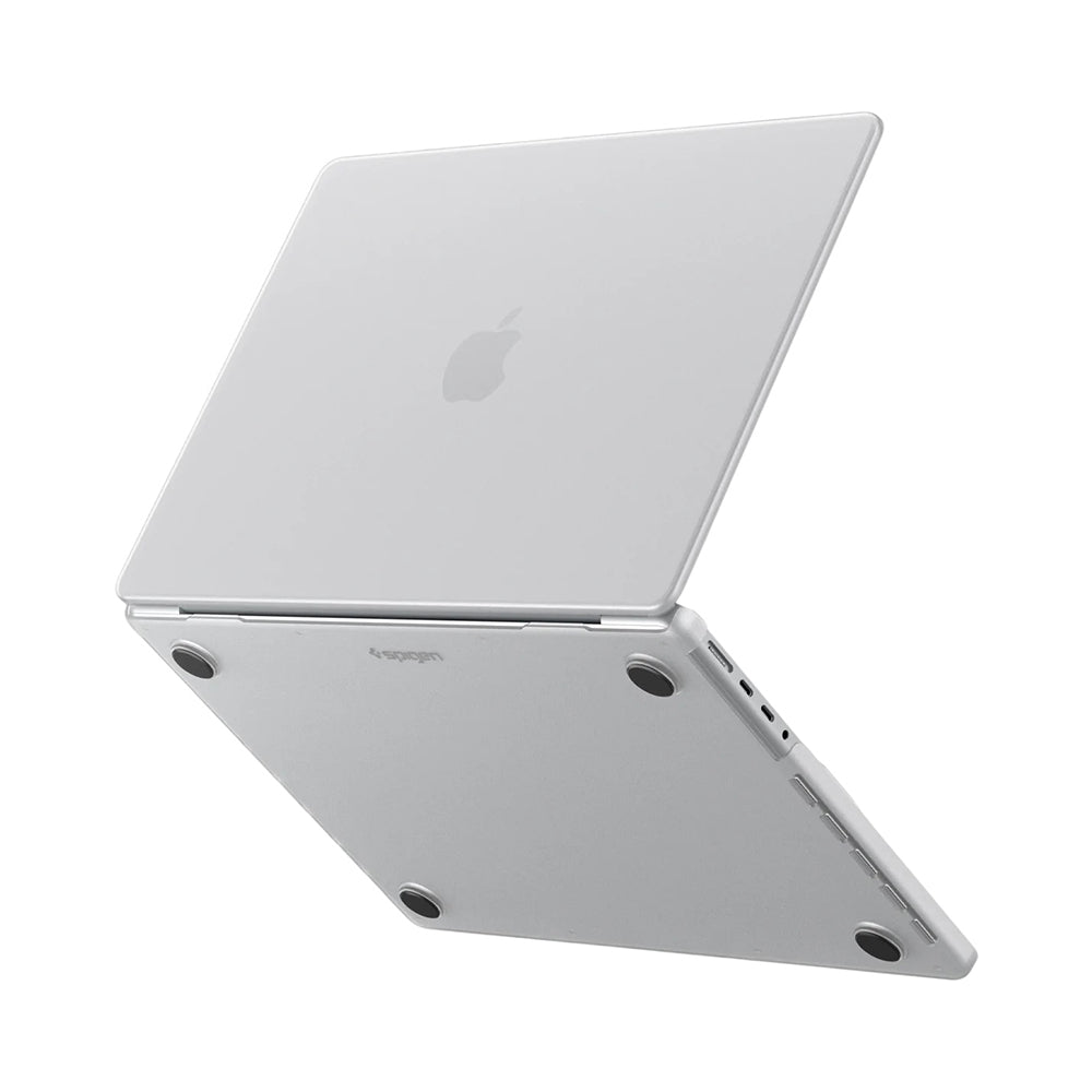 Puzdro Spigen Airskin pre Apple MacBook Pro 14 palcov (2026) / (2025) / (2023) / (2022) / (2021), Matne priehľadné ACS11528