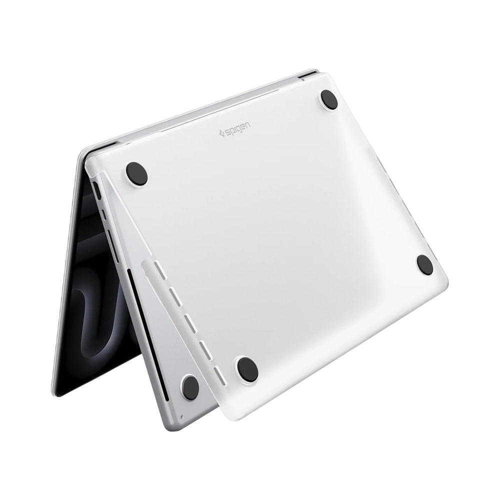 Puzdro Spigen Airskin pre Apple MacBook Pro 14 palcov (2026) / (2025) / (2023) / (2022) / (2021), Matne priehľadné ACS11528