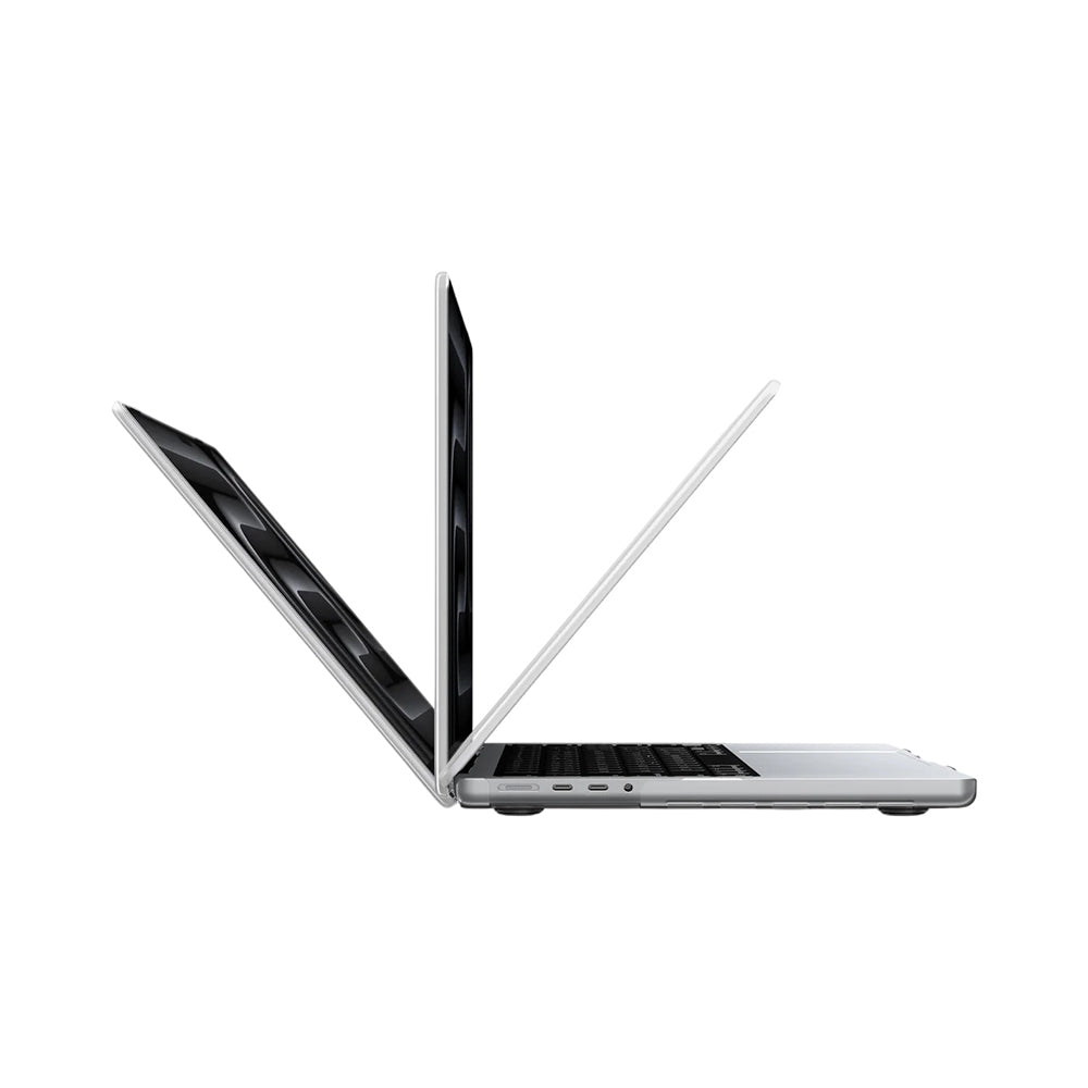Puzdro Spigen Airskin pre Apple MacBook Pro 14 palcov (2026) / (2025) / (2023) / (2022) / (2021), Matne priehľadné ACS11528