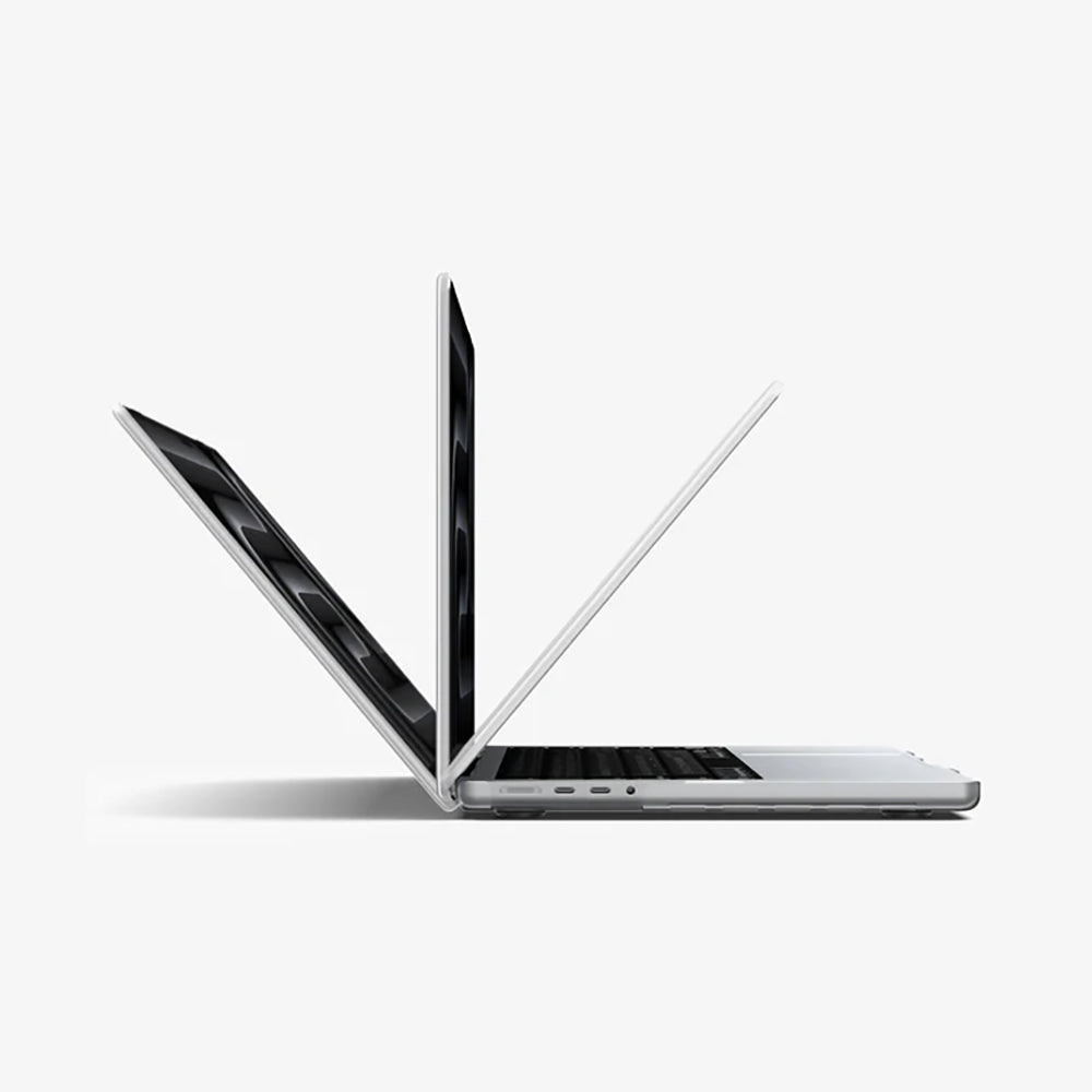 Puzdro Spigen Airskin pre Apple MacBook Pro 16palcový (2026) / (2024) / (2023) / (2021), Priehľadné Matné ACS11526