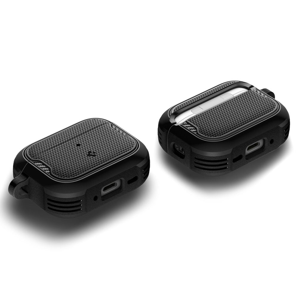 Puzdro Spigen Core Armor pre Apple AirPods Pro 3, Matná Čierna ACS09833