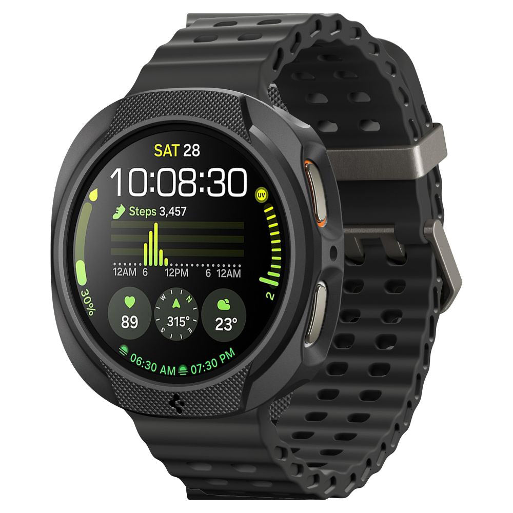 Spigen Liquid Air púzdro pre Samsung Galaxy Watch8 44mm, matná čierna ACS09839