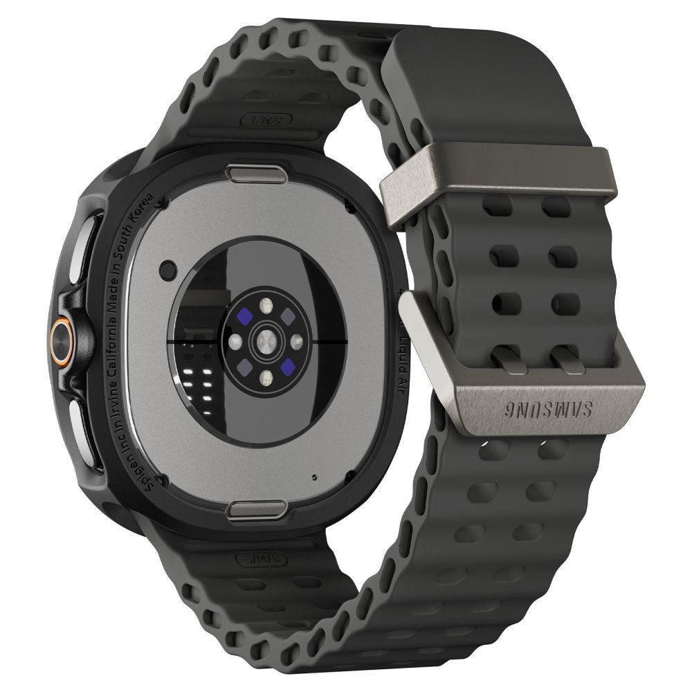 Puzdro Spigen Liquid Air pre Samsung Galaxy Watch8 Classic, Matné čierne ACS09841