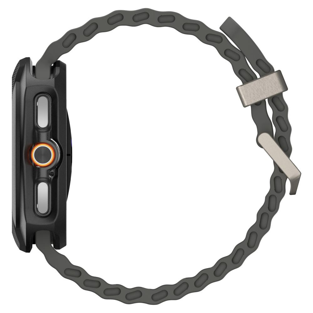 Puzdro Spigen Liquid Air pre Samsung Galaxy Watch8 Classic, Matné čierne ACS09841