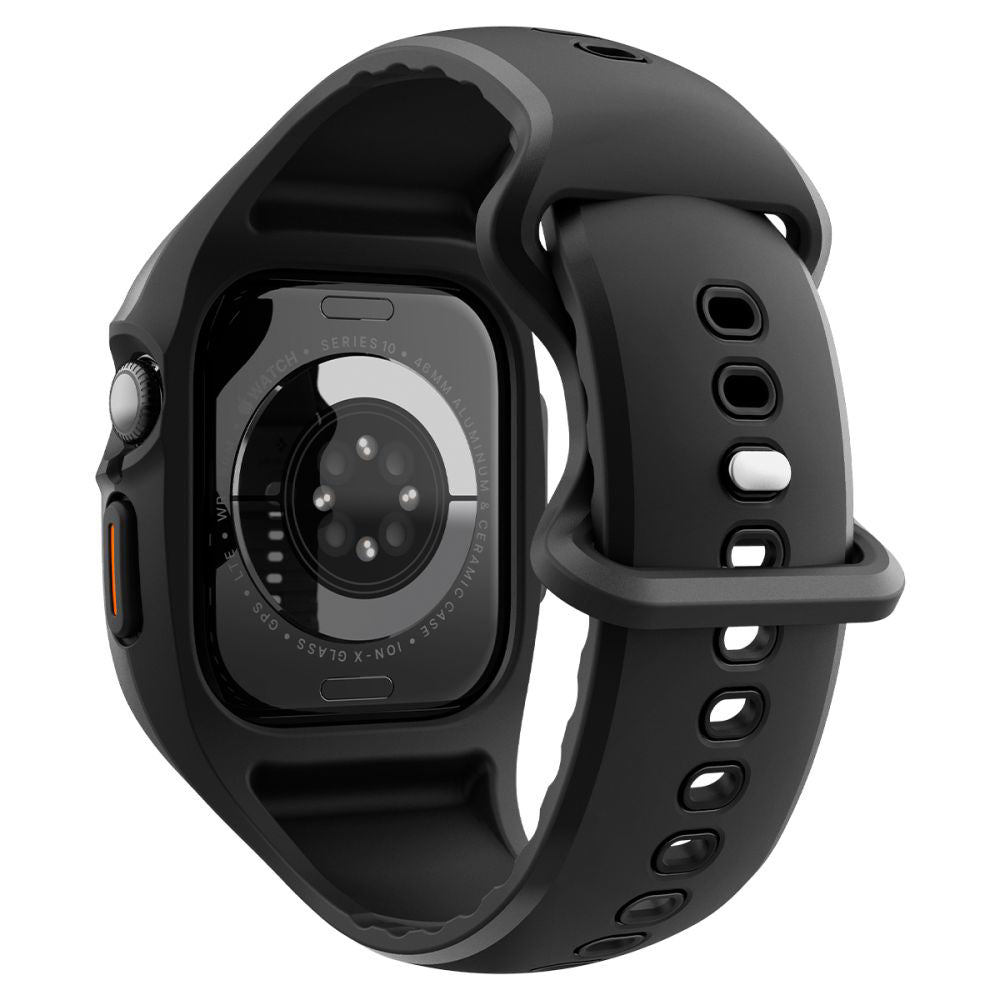 Puzdro Spigen Liquid Air Pro pre Apple Watch Series 10 / 11 46mm, Matné čierne ACS09317