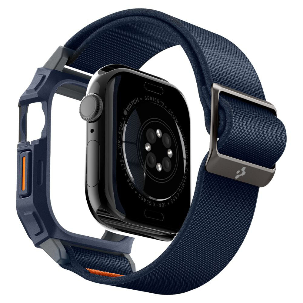 Puzdro Spigen Lite Fit Pro pre Apple Watch Series 10 46mm, Námornícka modrá ACS08925
