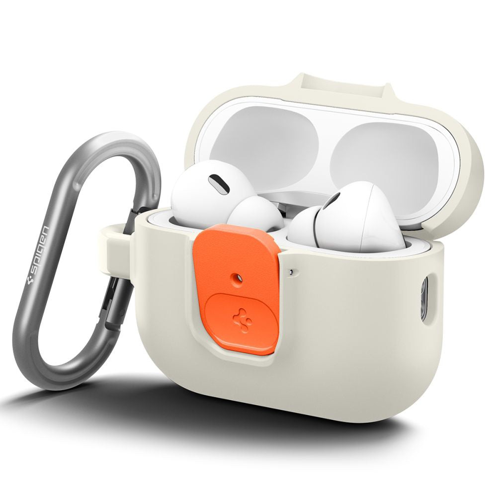 Puzdro Spigen Nano Pop pre Apple AirPods Pro 3, Béžovo Oranžová ACS10134