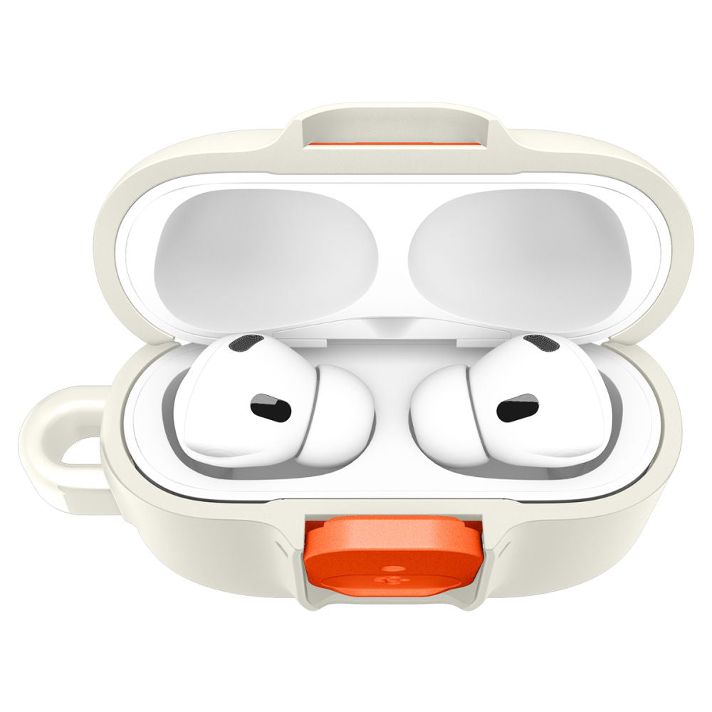 Puzdro Spigen Nano Pop pre Apple AirPods Pro 3, Béžovo Oranžová ACS10134