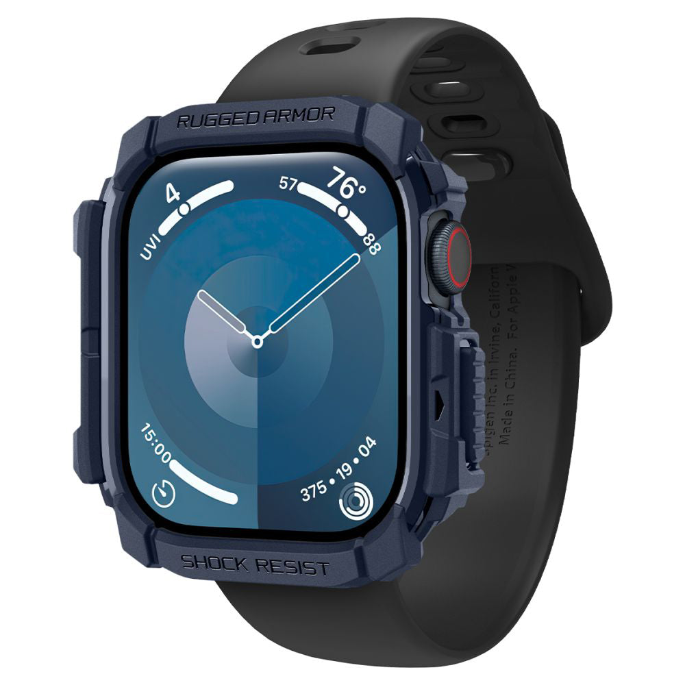 Puzdro Spigen Rugged Armor pre Apple Watch Series 10 / 11 46mm, Námornícka modrá ACS08599