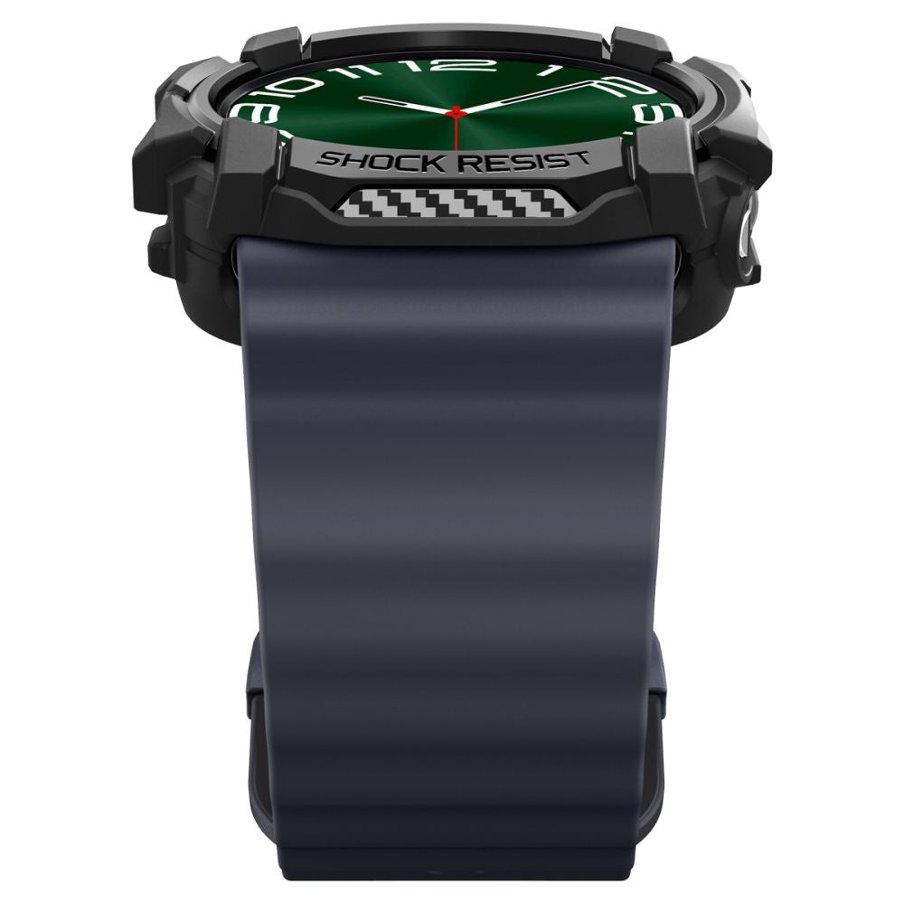Puzdro Spigen Rugged Armor pre Samsung Galaxy Watch Ultra, Čierne