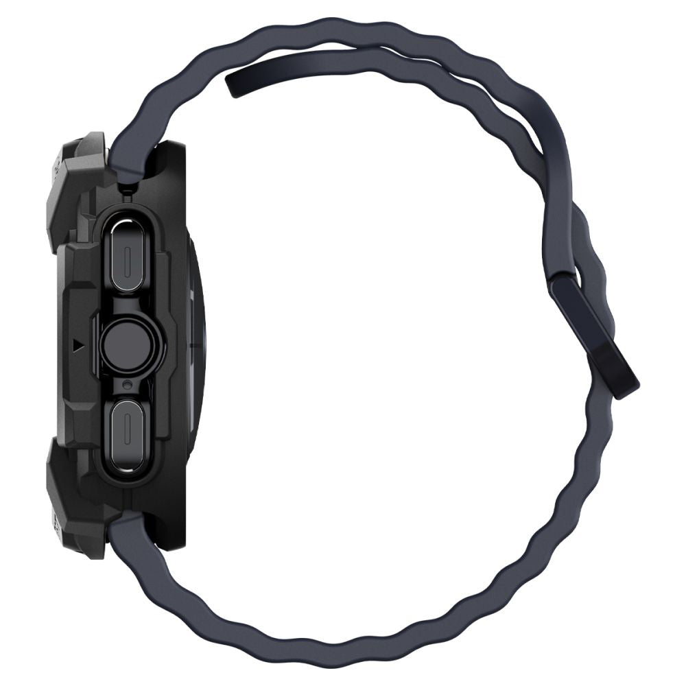 Puzdro Spigen Rugged Armor pre Samsung Galaxy Watch Ultra, Čierne