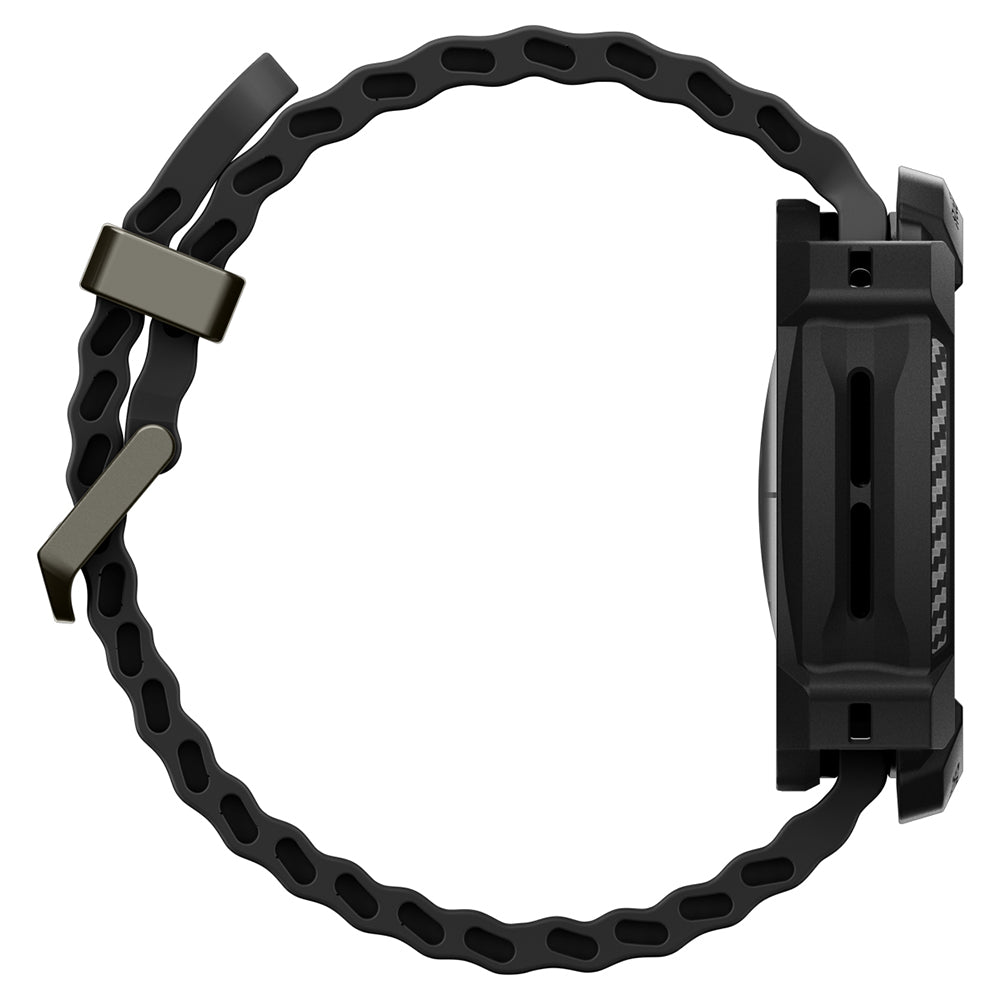 Spigen Rugged Armor púzdro pre Samsung Galaxy Watch Ultra2, matná čierna ACS11611