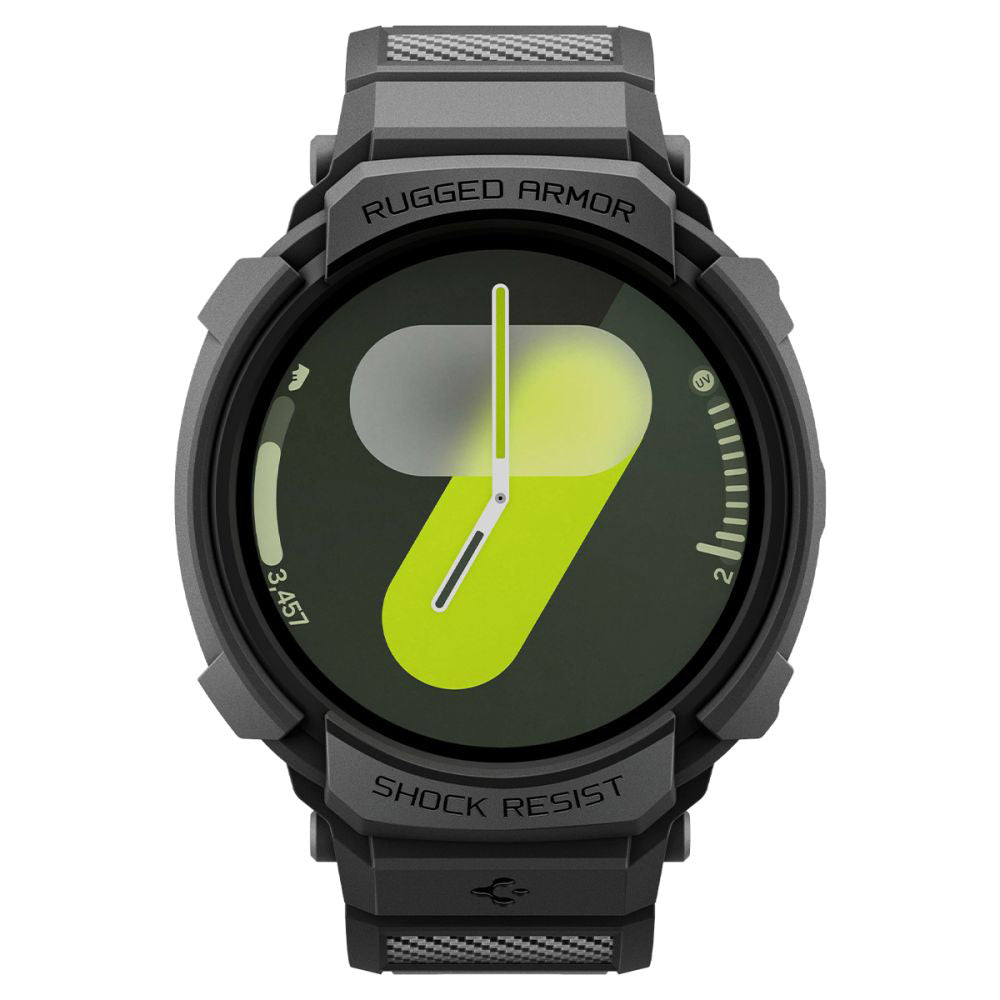 Puzdro Spigen Rugged Armor Pro pre Samsung Galaxy Watch8 40mm, Matná Čierna ACS10005