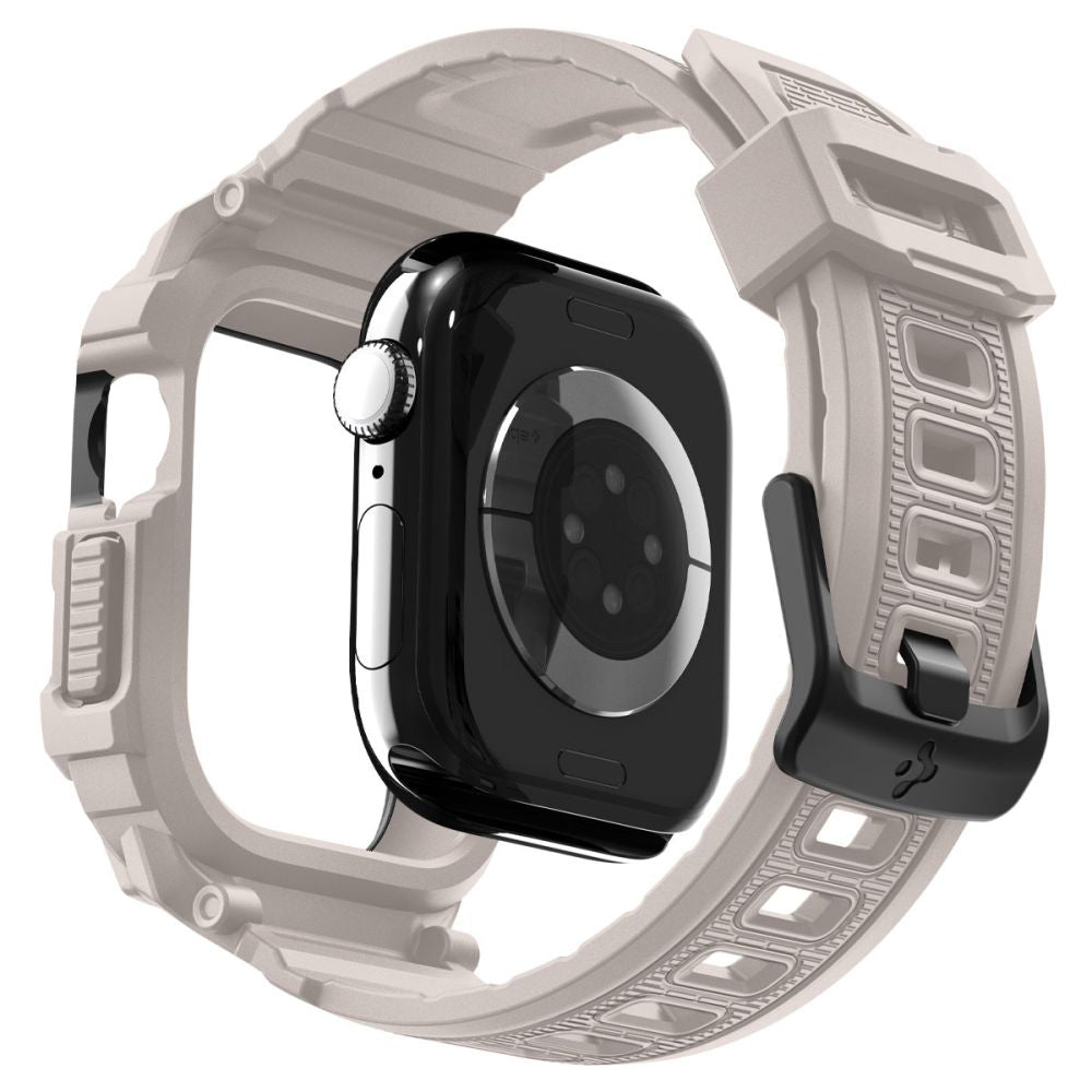 Puzdro Spigen Rugged Armor Pro V2 pre Apple Watch Series 10 / 11 42mm, Béžová
