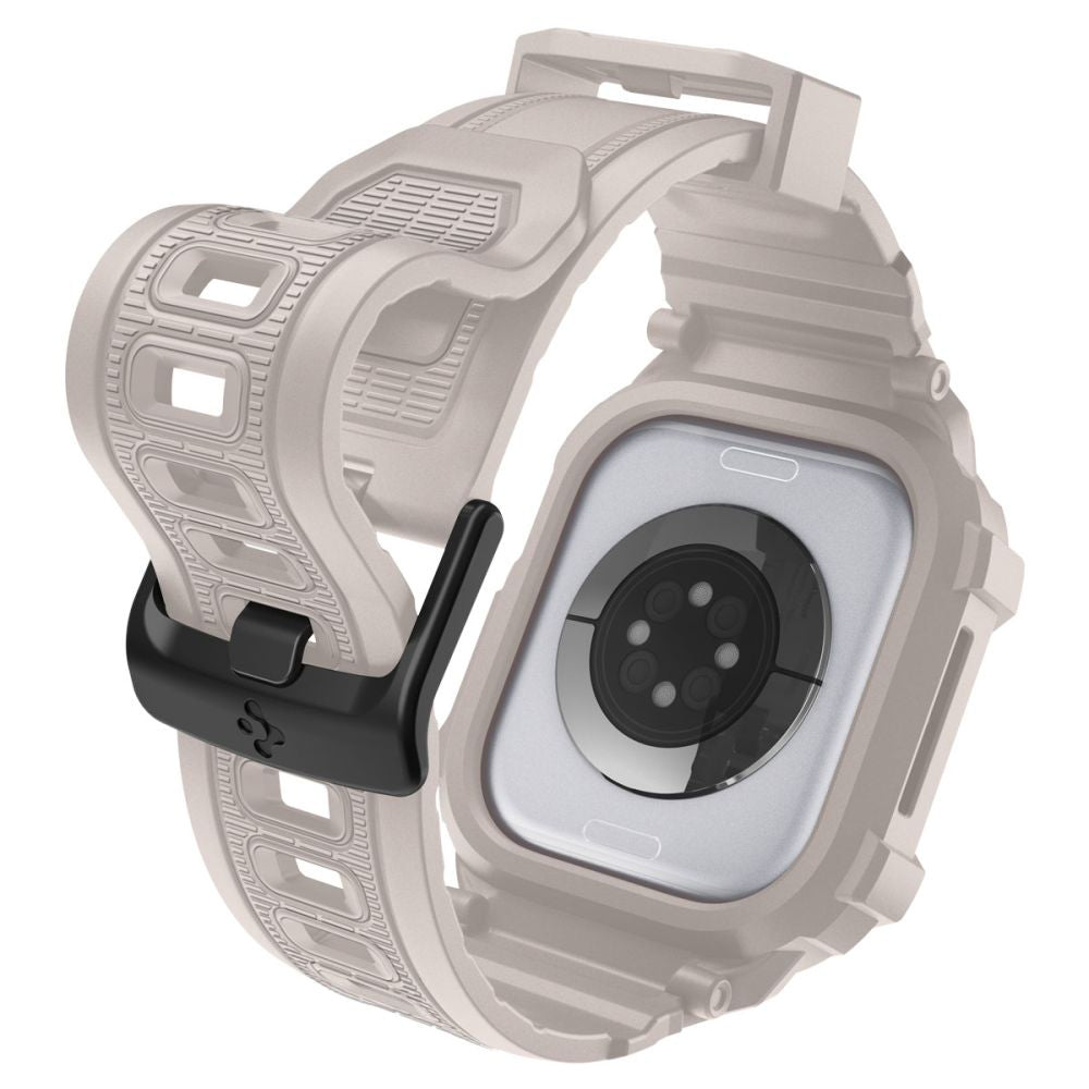 Puzdro Spigen Rugged Armor Pro V2 pre Apple Watch Series 10 / 11 42mm, Béžová