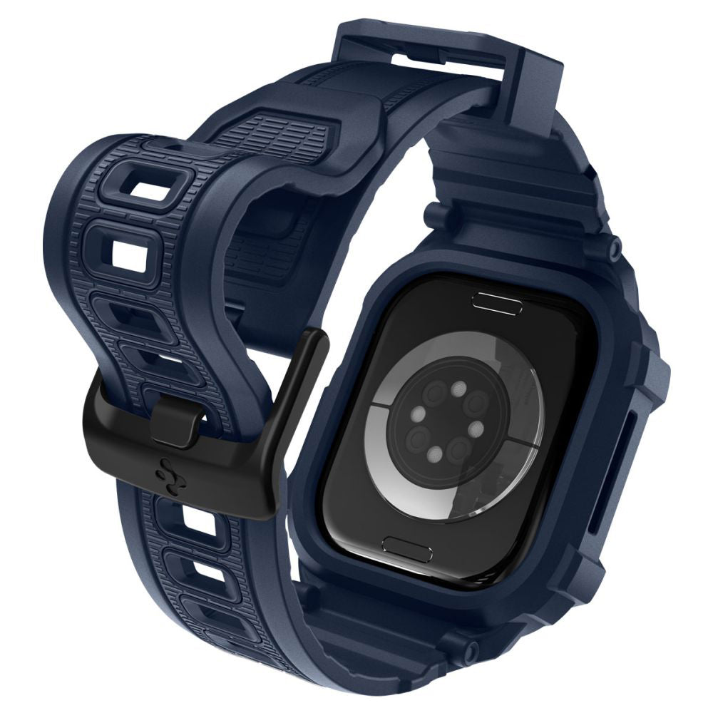 Puzdro Spigen Rugged Armor Pro V2 pre Apple Watch Series 10 / 11 42mm, Námornícka modrá ACS10495