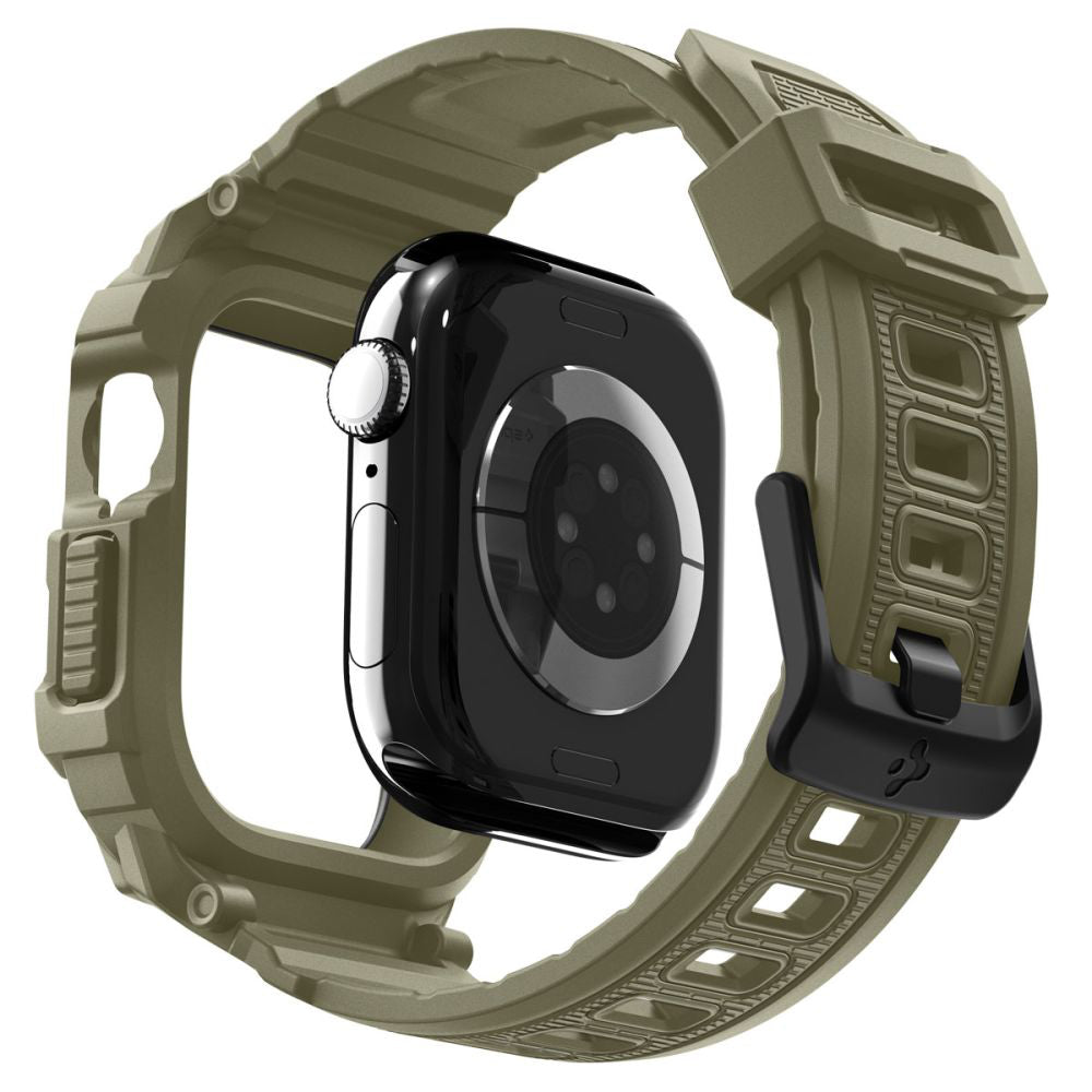 Obal Spigen Rugged Armor Pro V2 pre Apple Watch Series 10 / 11 46mm, Kaki ACS10507