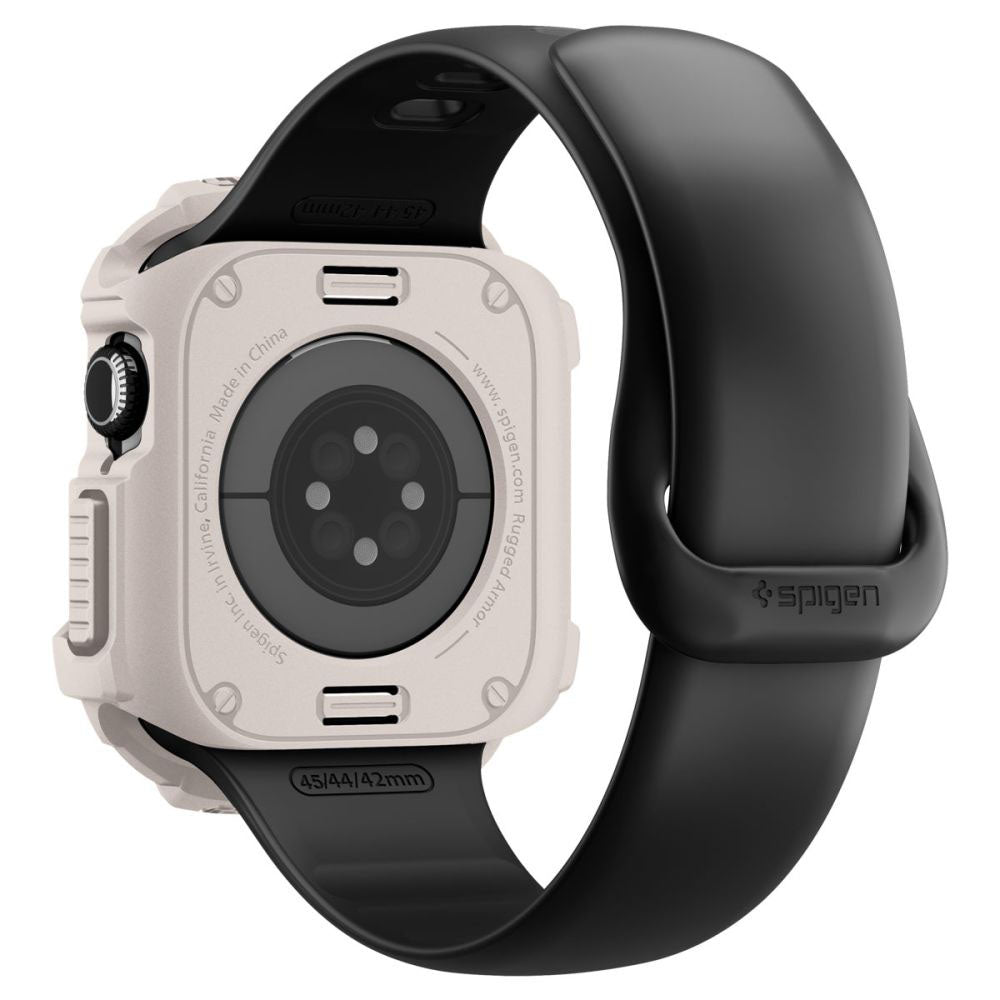 Spigen Rugged Armor V2 Case for Apple Watch Series 10 / 11 42mm, Beige