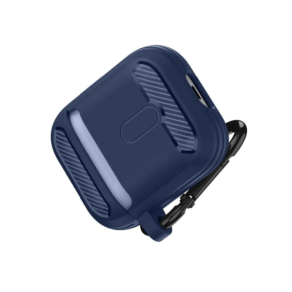 Obal Techsuit Carbon pre Apple AirPods Gen 2 / Gen 1, Ružový