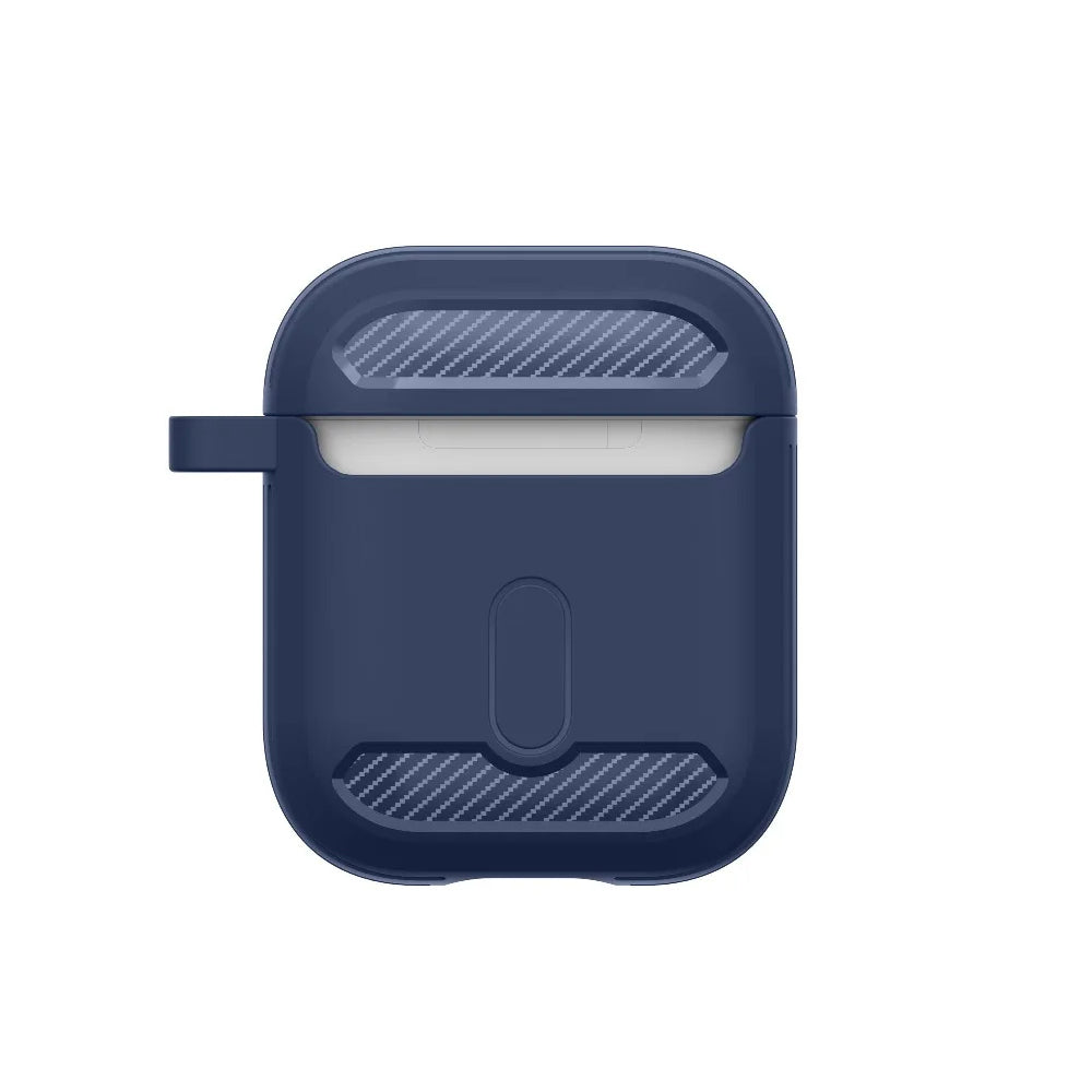 Obal Techsuit Carbon pre Apple AirPods Gen 2 / Gen 1, Ružový