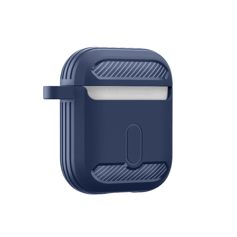 Obal Techsuit Carbon pre Apple AirPods Gen 2 / Gen 1, Ružový
