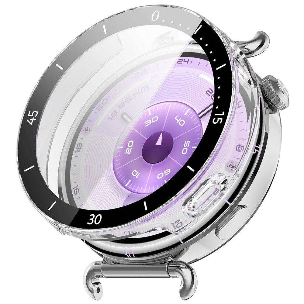 Puzdro Techsuit Defense360 Pro Bezel pre Huawei Watch GT 6 41mm, Transparentné