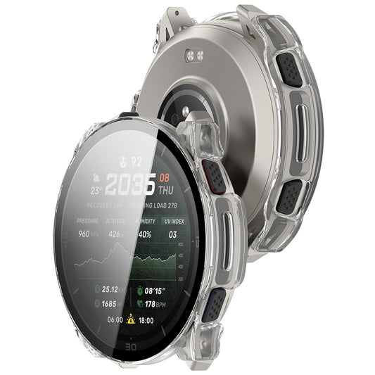 Obal Techsuit Defense360 Pro pre Amazfit Cheetah 2 Ultra, priehľadný