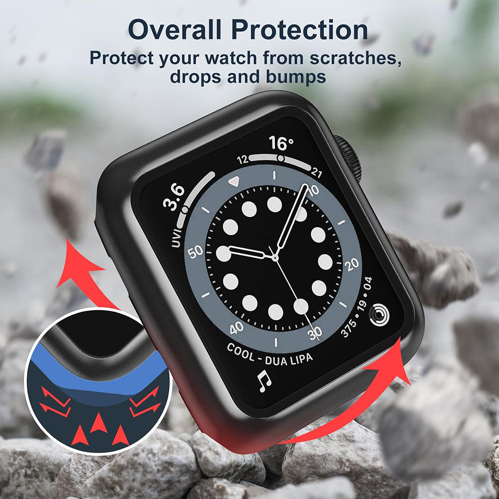 Obal Techsuit Defense360 Pro pre Apple Watch 38mm Series, čierny