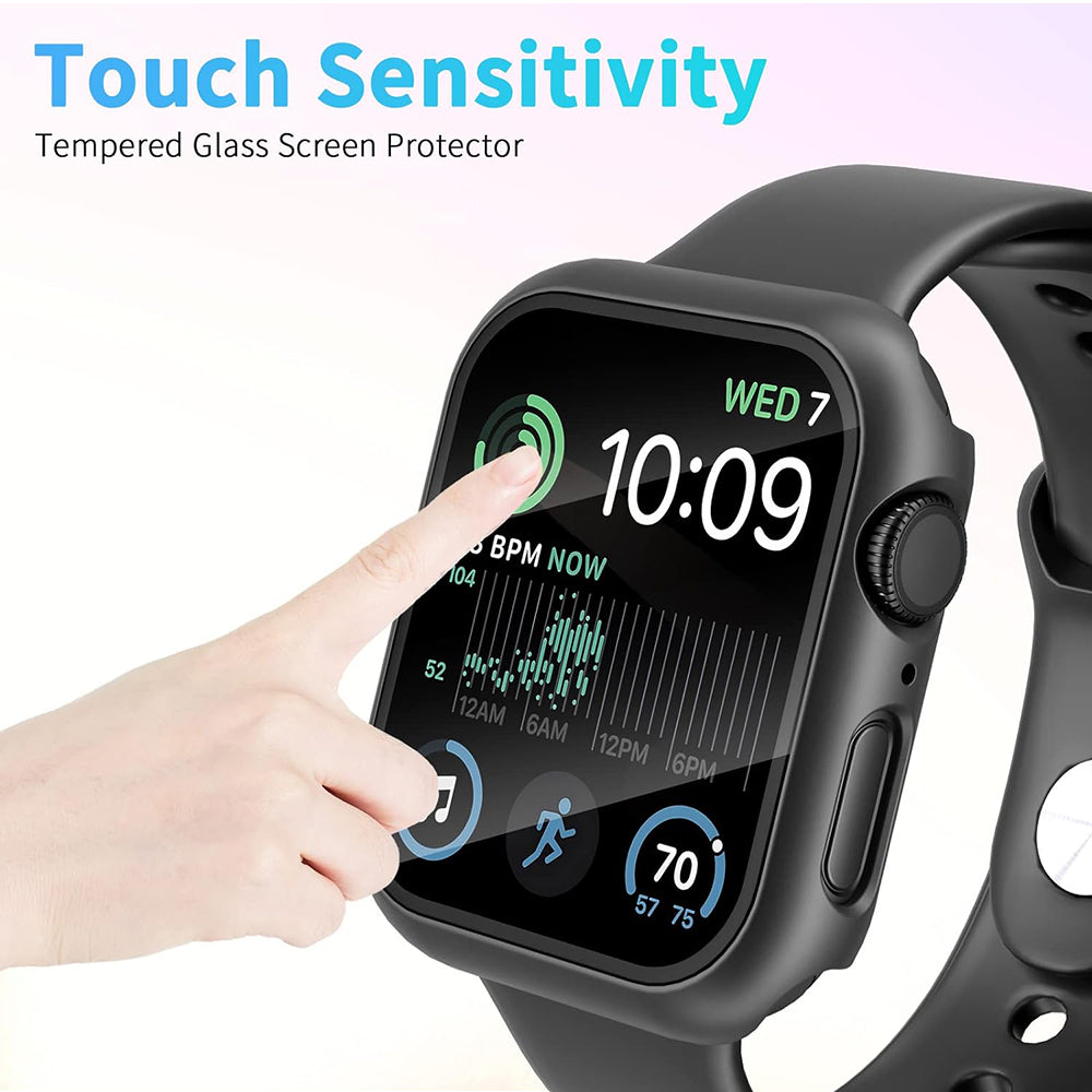 Obal Techsuit Defense360 Pro pre Apple Watch 44mm Series, čierny