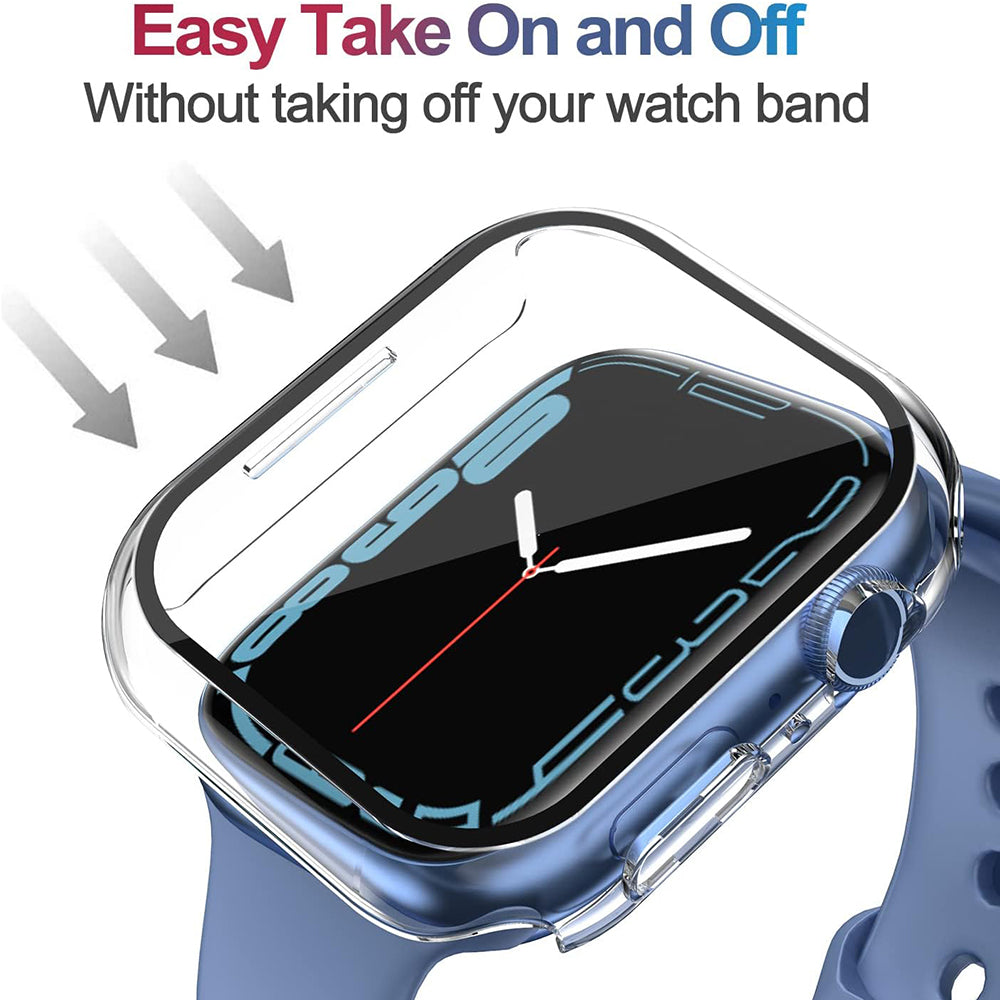Obal Techsuit Defense360 Pro pre Apple Watch 7 45mm Series, priehľadný