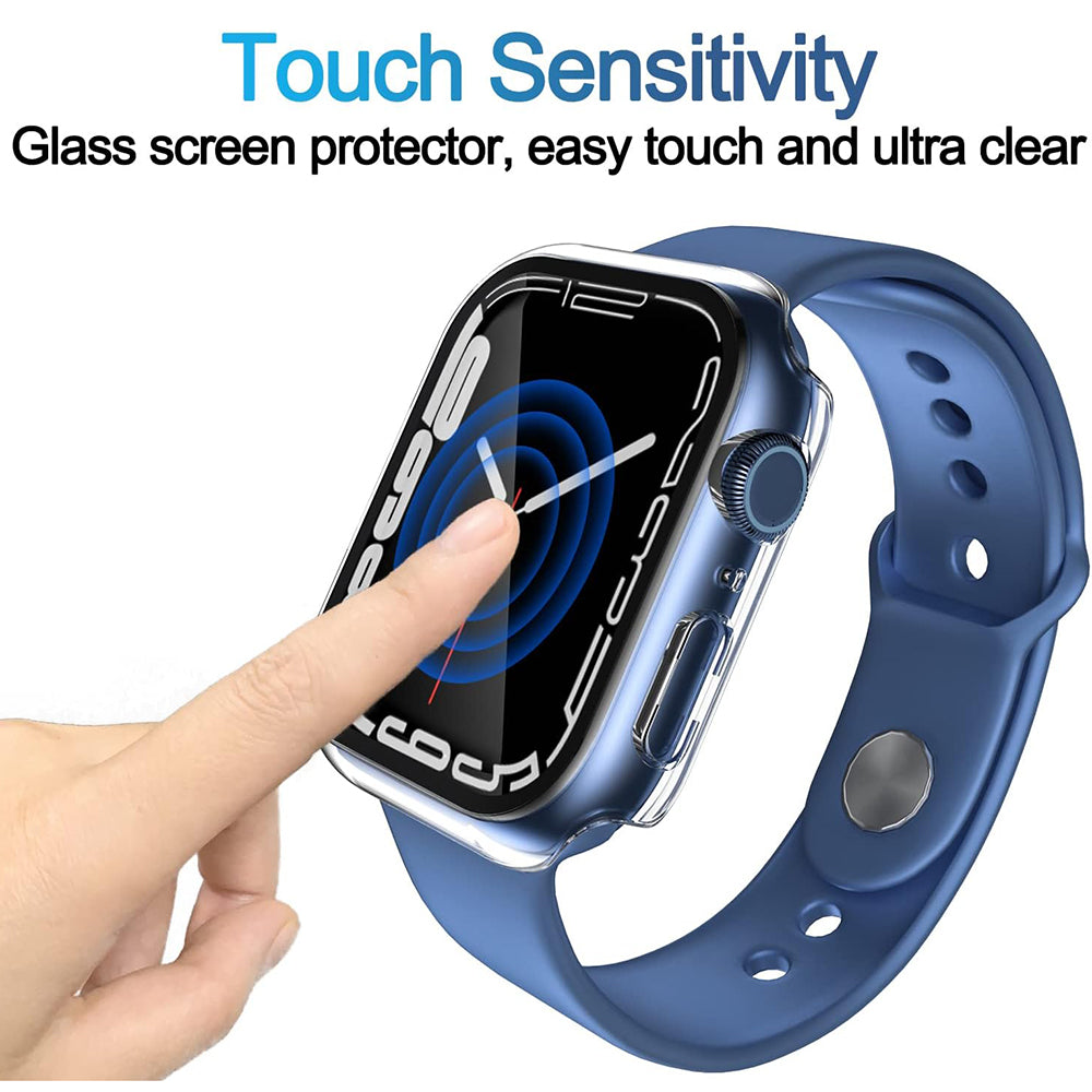 Obal Techsuit Defense360 Pro pre Apple Watch 7 45mm Series, priehľadný