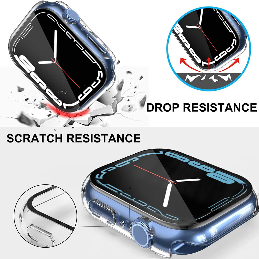 Obal Techsuit Defense360 Pro pre Apple Watch 7 45mm Series, priehľadný