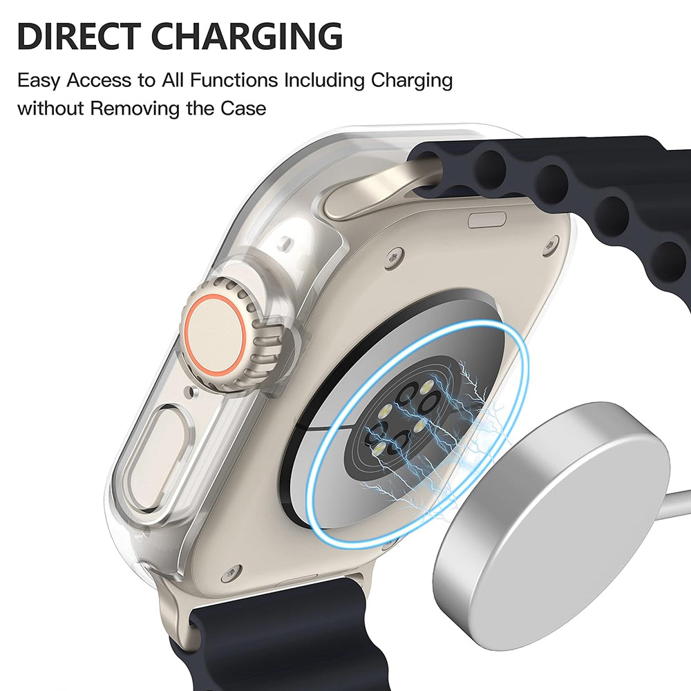 Obal Techsuit Defense360 Pro pre Apple Watch Ultra Series, priehľadný