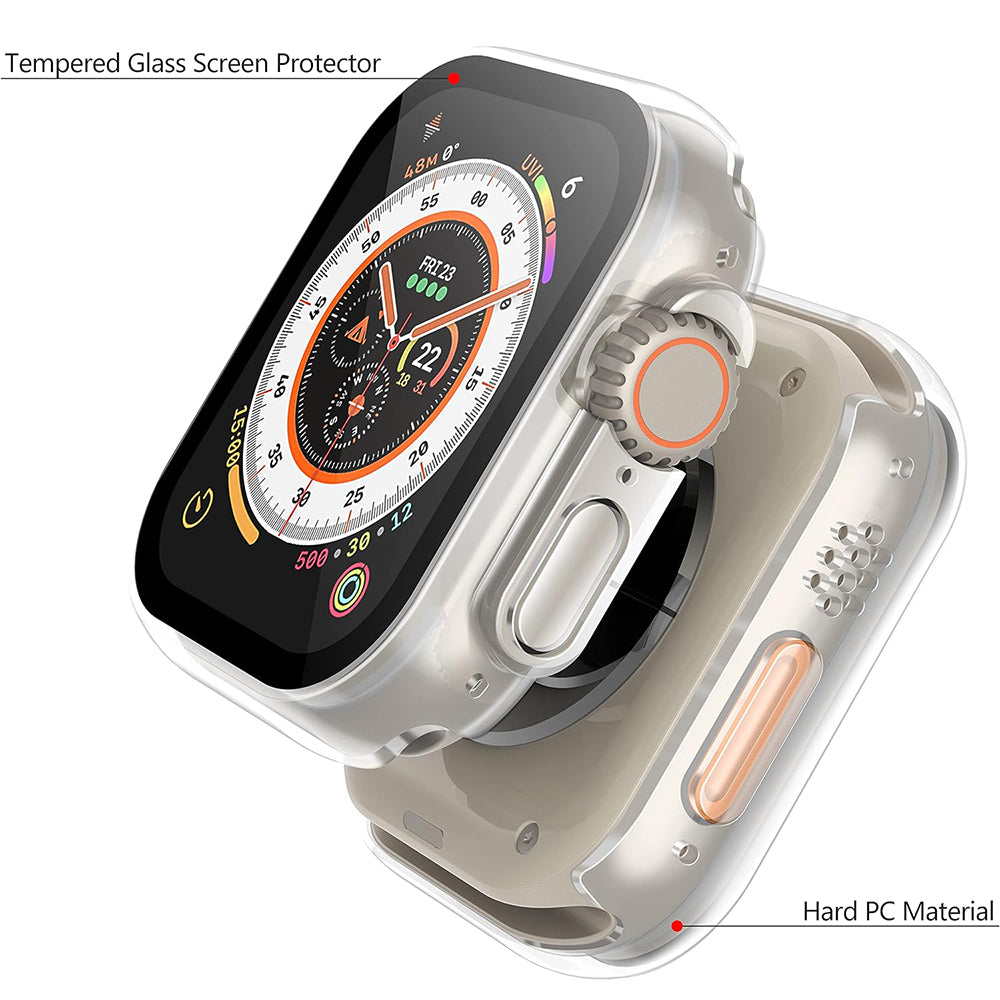 Obal Techsuit Defense360 Pro pre Apple Watch Ultra Series, priehľadný