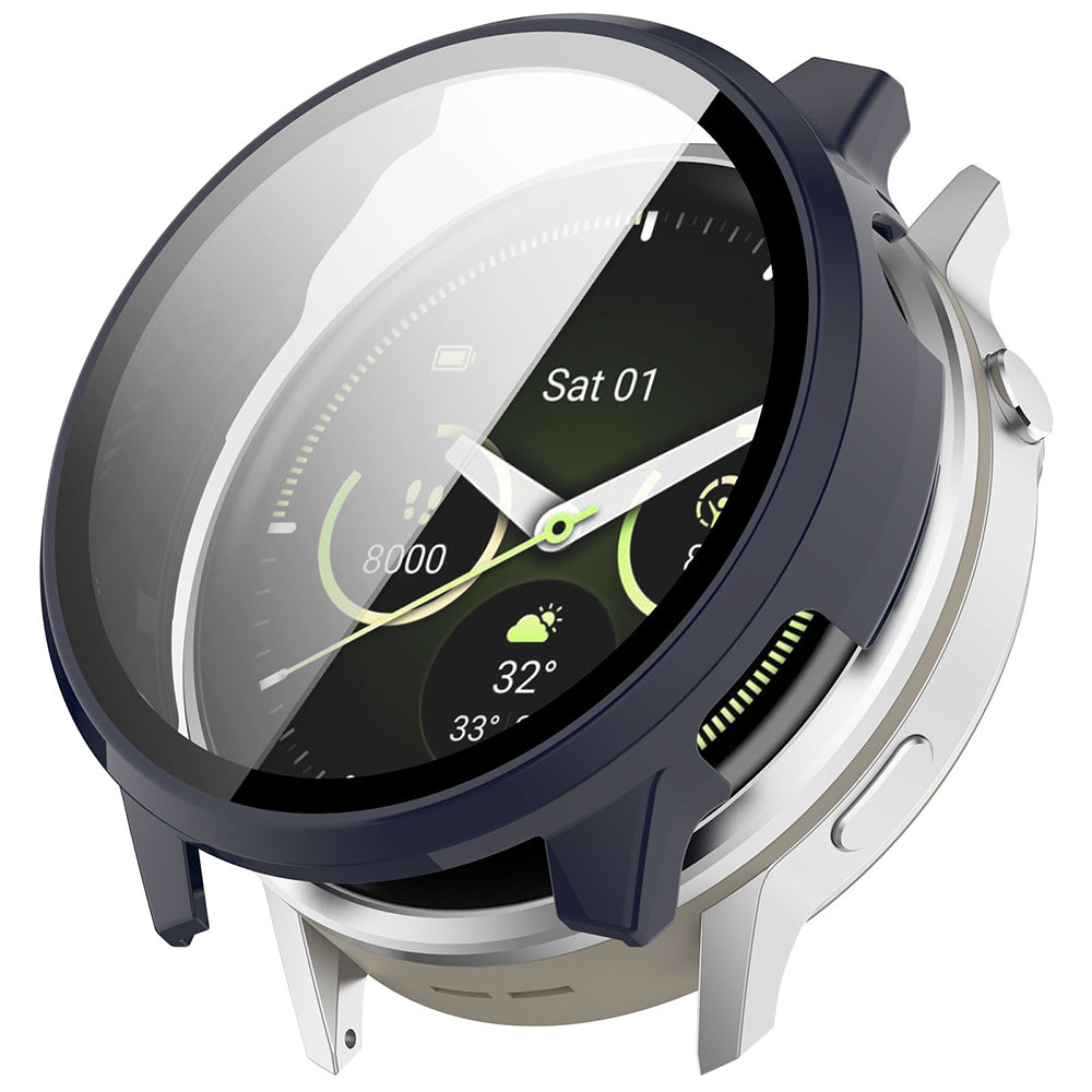 Puzdro Techsuit Defense360 Pro pre Garmin Venu 4 41mm, Tmavomodré