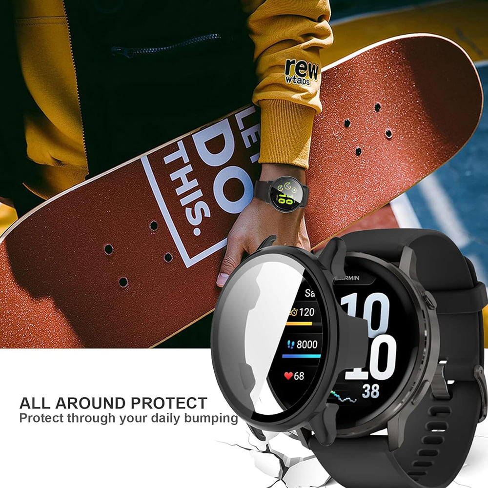 Puzdro Techsuit Defense360 Pro pre Garmin Venu 4 41mm, Tmavomodré