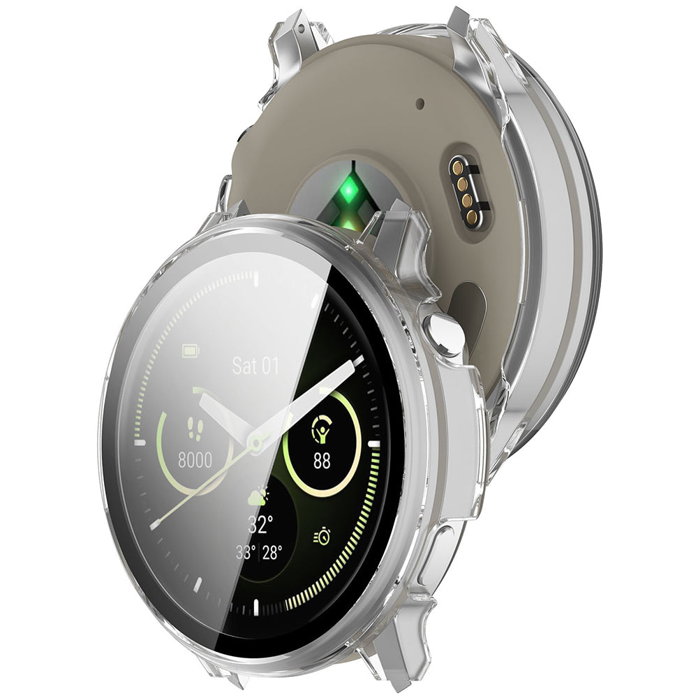 Puzdro Techsuit Defense360 Pro pre Garmin Venu 4 41mm, Priehľadné