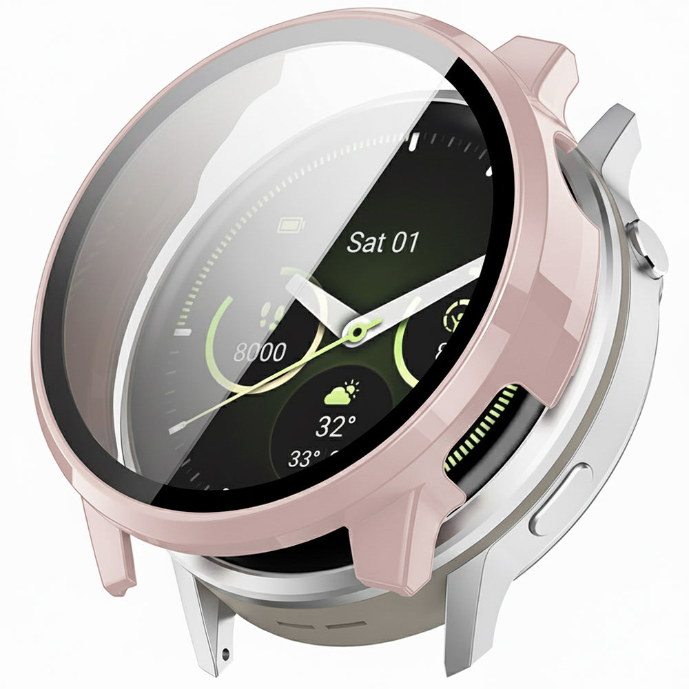 Puzdro Techsuit Defense360 Pro pre Garmin Venu 4 45mm, Ružové