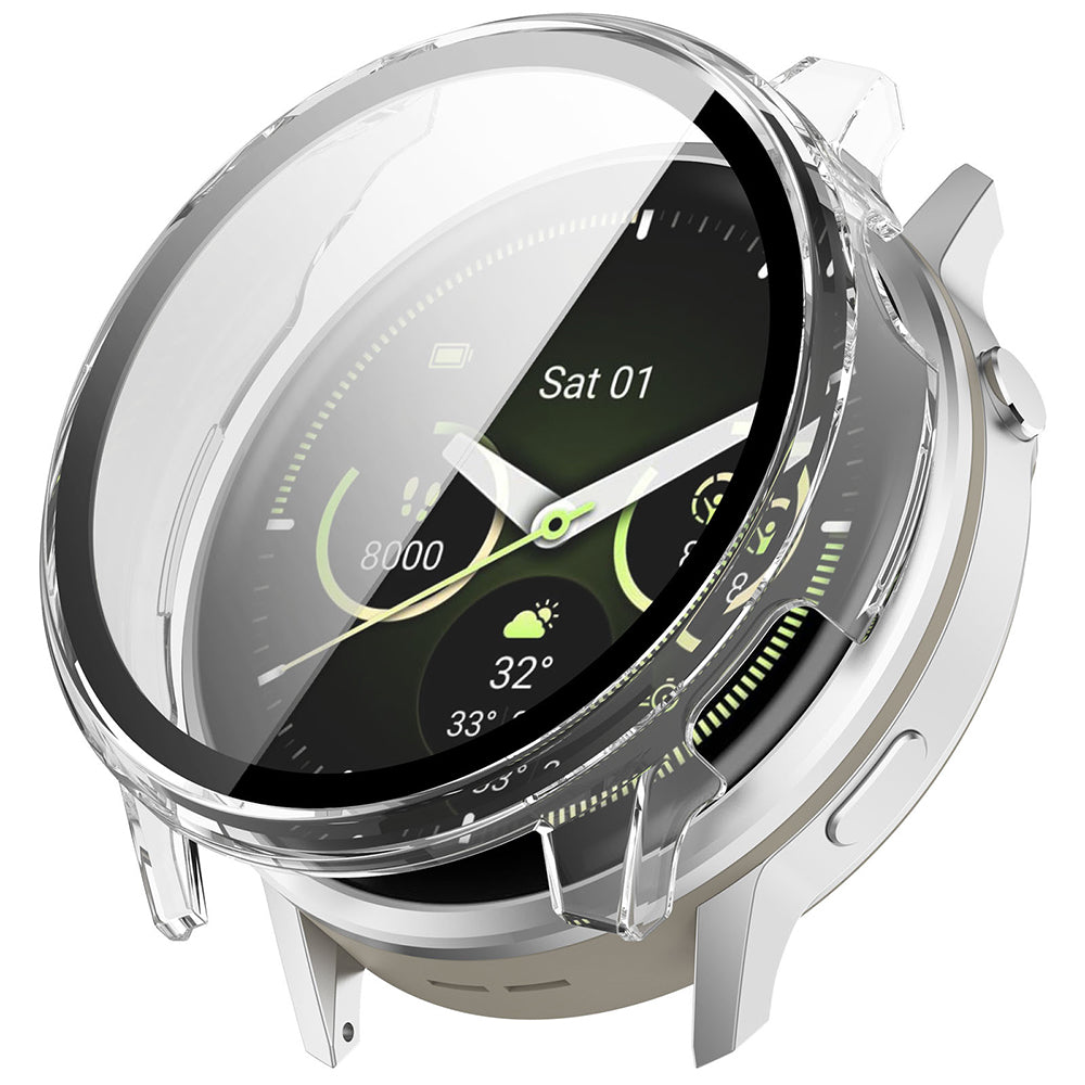 Puzdro Techsuit Defense360 Pro pre Garmin Venu 4 45mm, Priehľadné