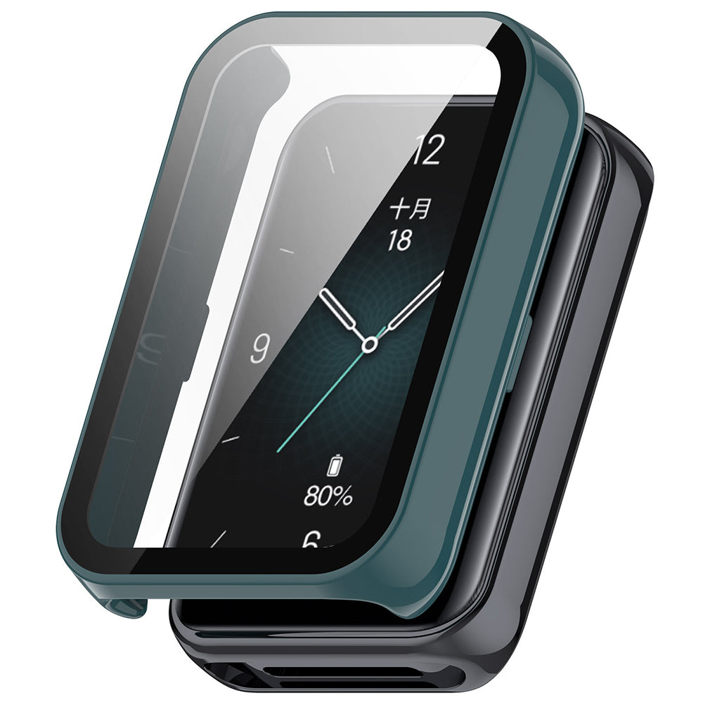 Techsuit Defense360 Pro Case for Honor Band 10 / Band 9, Green