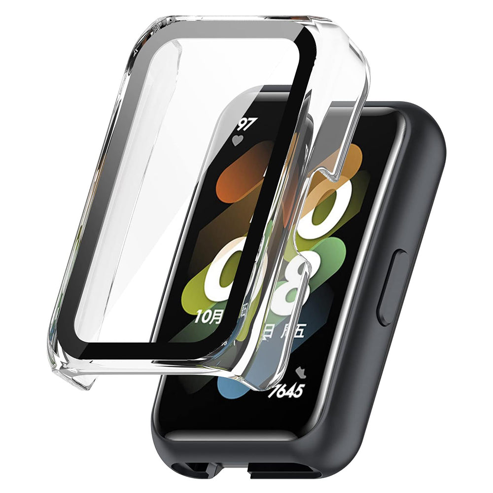 Obal Techsuit Defense360 Pro pre Huawei Band 8 / Band 9, Priehľadný