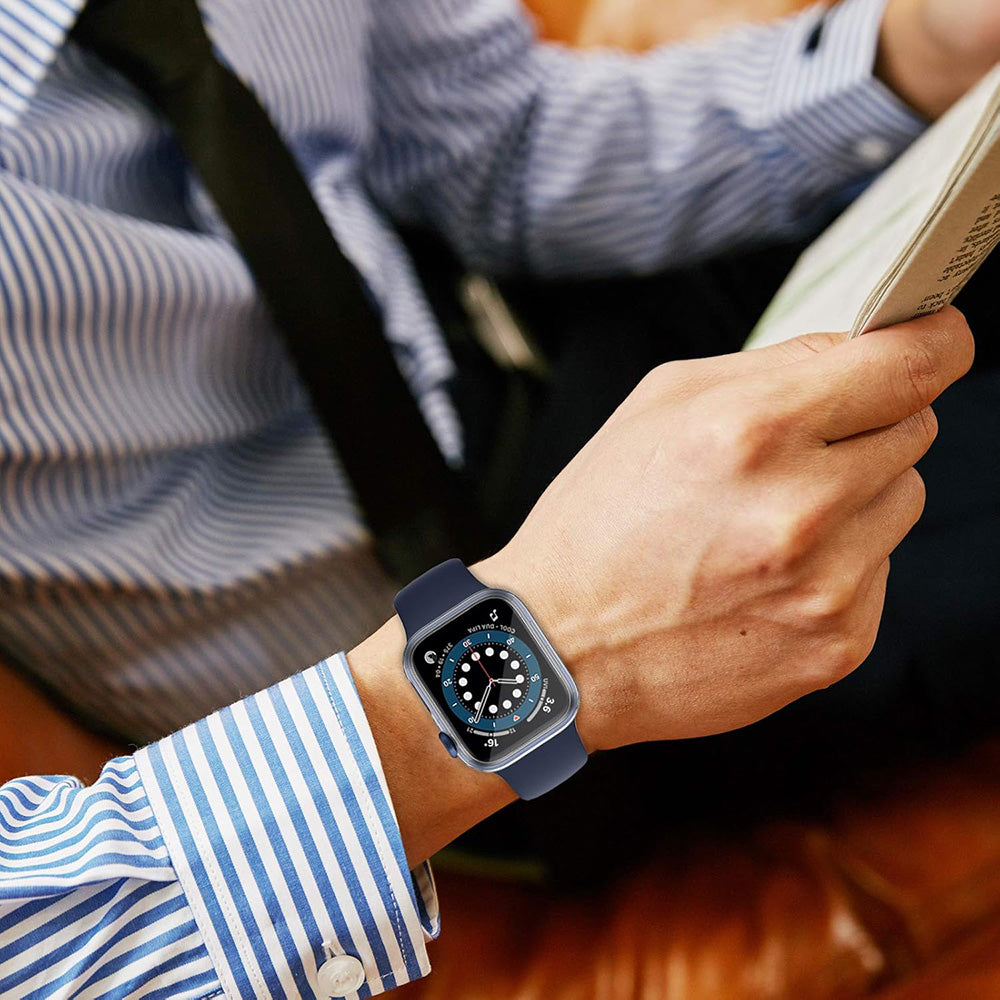 Obal Techsuit Defense360 Pro pre Huawei Band 8 / Band 9, Priehľadný