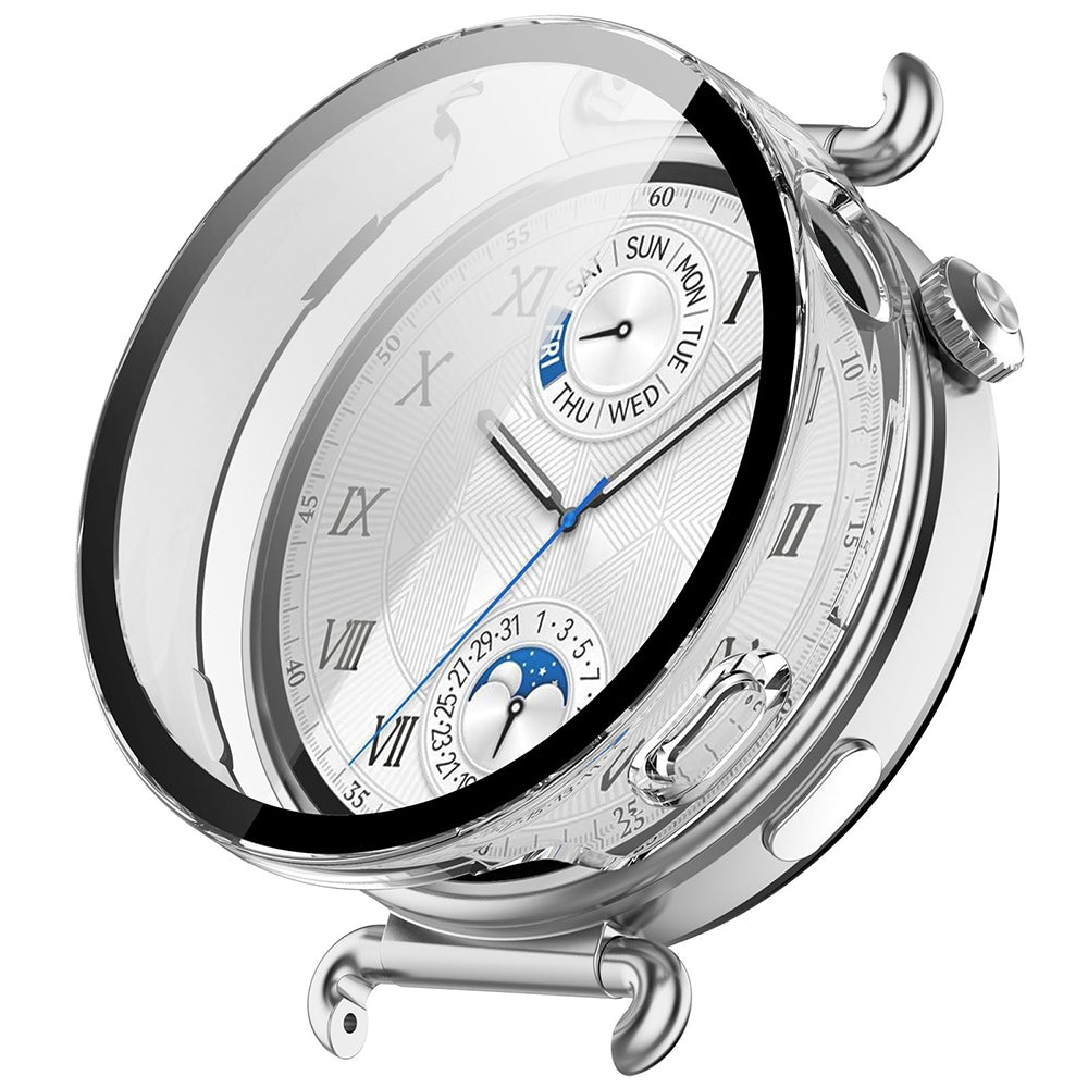Techsuit Defense360 Pro Case for Huawei Watch GT 6 41mm, Transparent