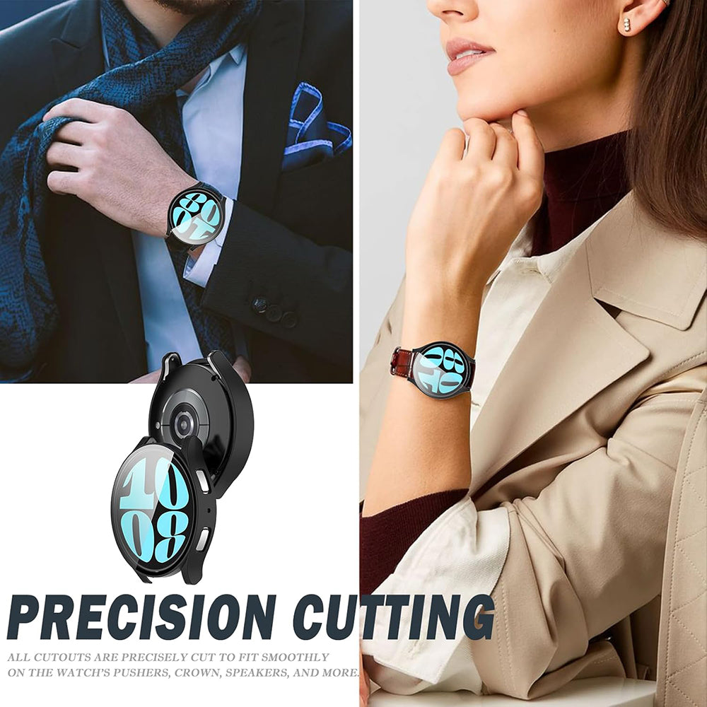 Obal Techsuit Defense360 Pro pre Samsung Galaxy Watch6 44mm, čierny