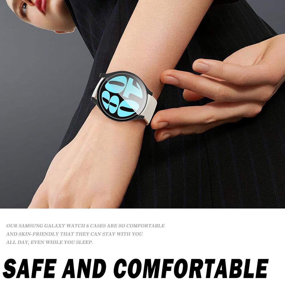 Obal Techsuit Defense360 Pro pre Samsung Galaxy Watch6 44mm, čierny