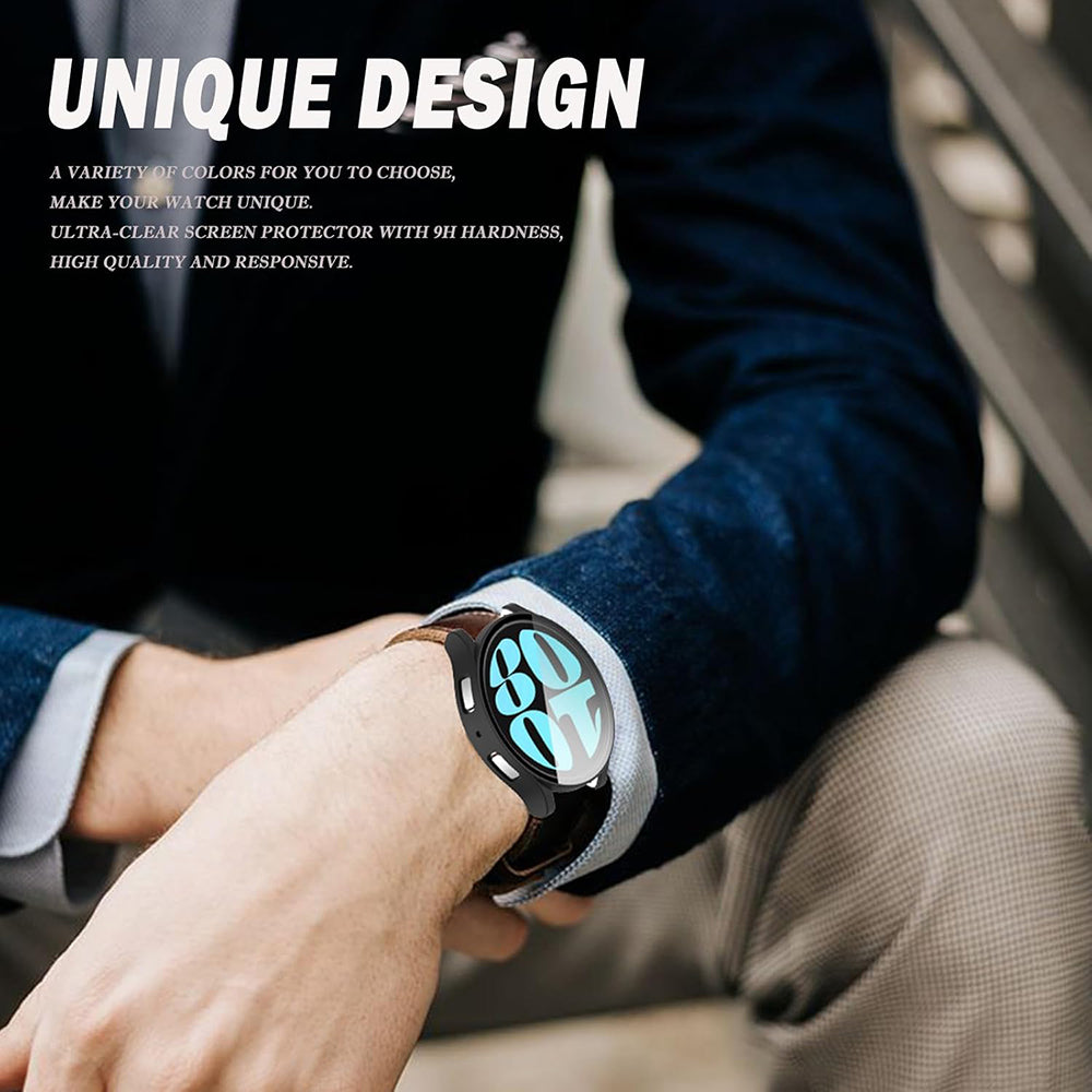 Obal Techsuit Defense360 Pro pre Samsung Galaxy Watch6 44mm, čierny