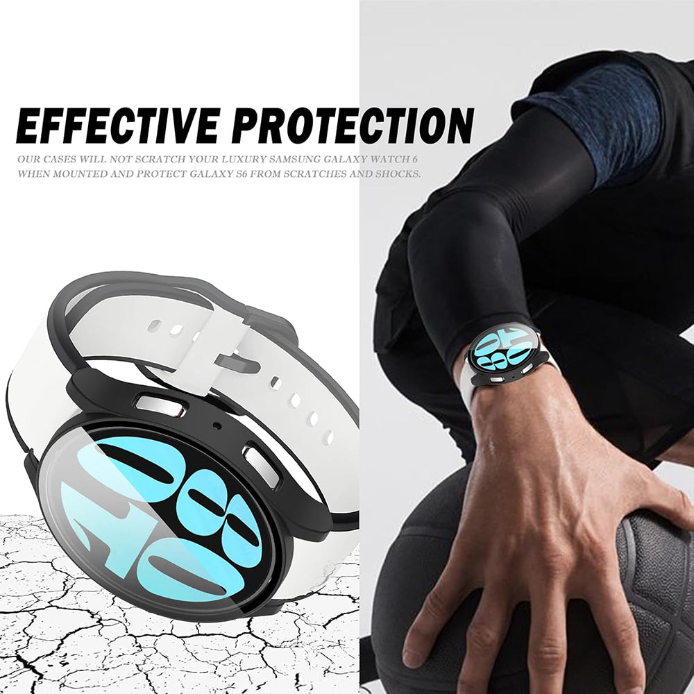 Obal Techsuit Defense360 Pro pre Samsung Galaxy Watch6 44mm, čierny