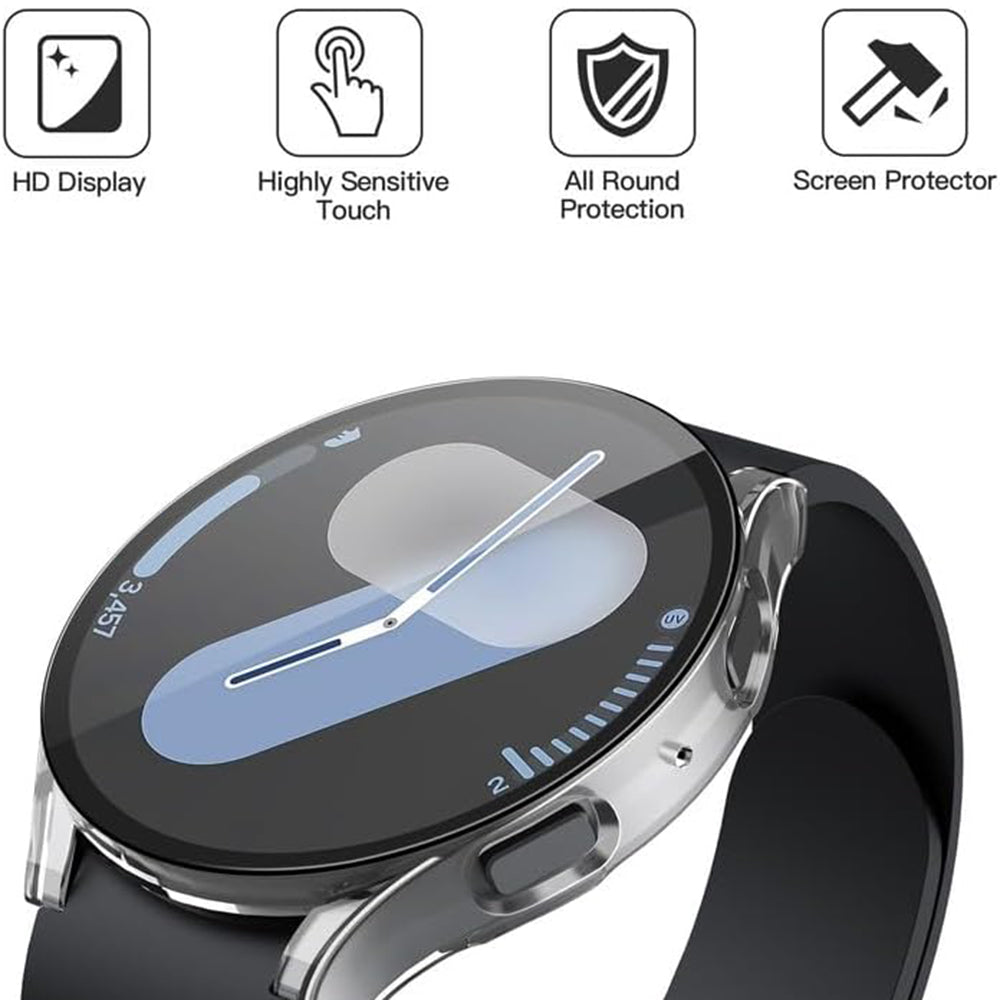 Obal Techsuit Defense360 Pro pre Samsung Galaxy Watch7 44mm, Priehľadný
